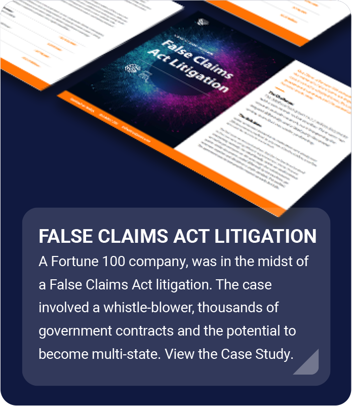 false claims case study